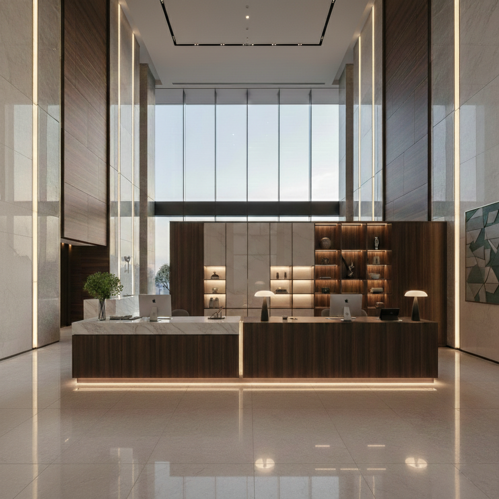 Marlowe Hotel Refresh - Luxury hotel interior design and lobby refresh project