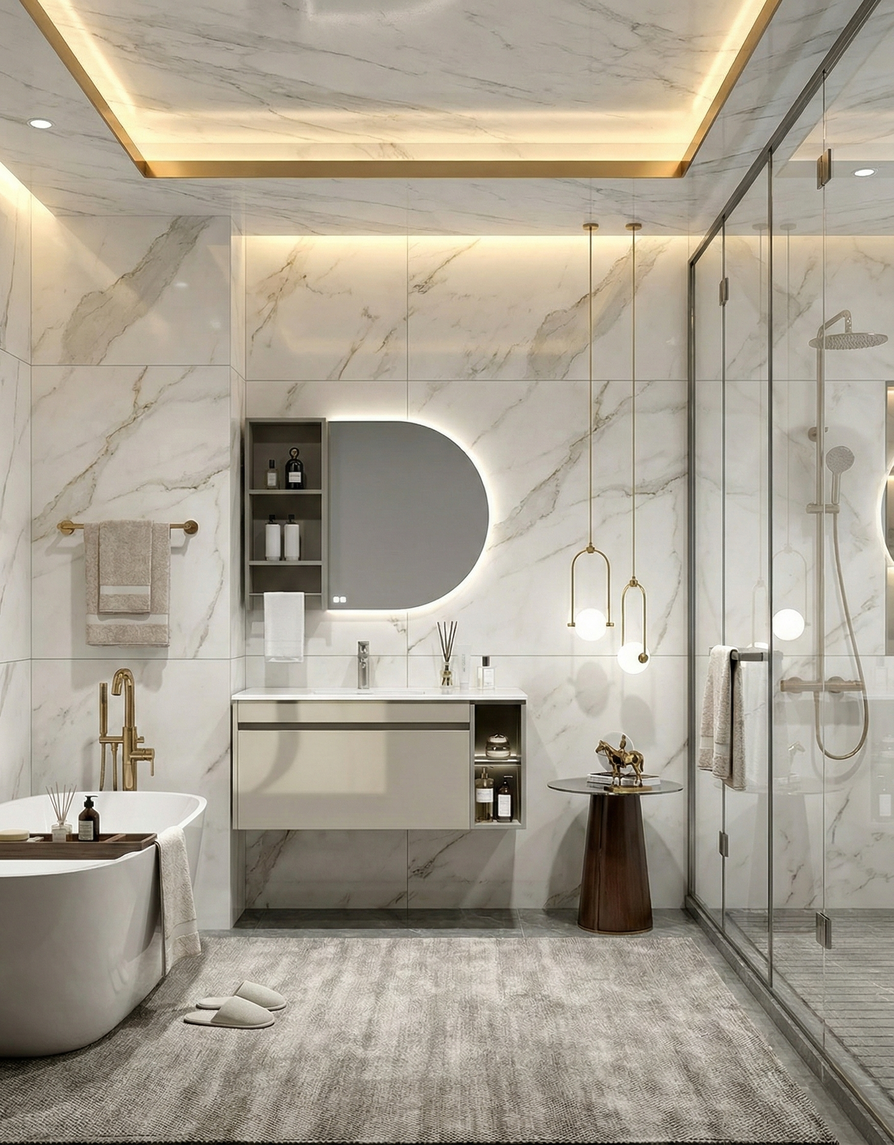 Alpha Pro Series Modern Single Vanity