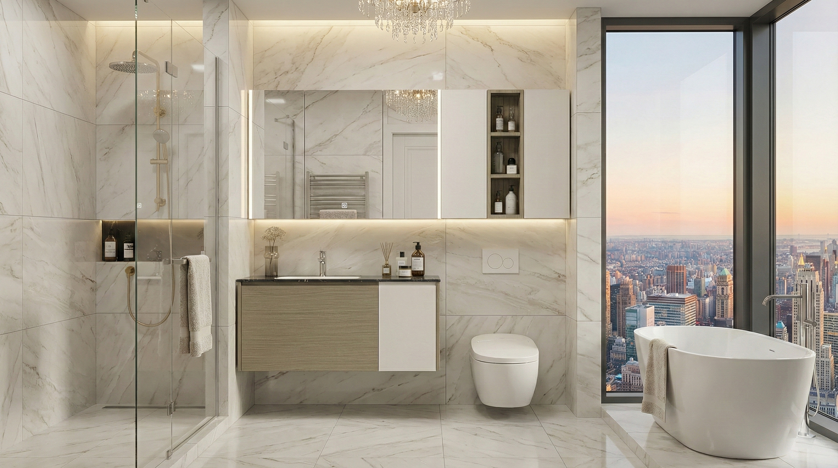 Mocha & Forest Pro Series Contemporary Vanity