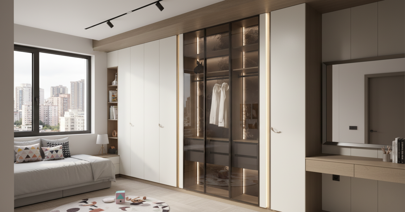 Mocha & Forest Pro Series Wardrobe 5