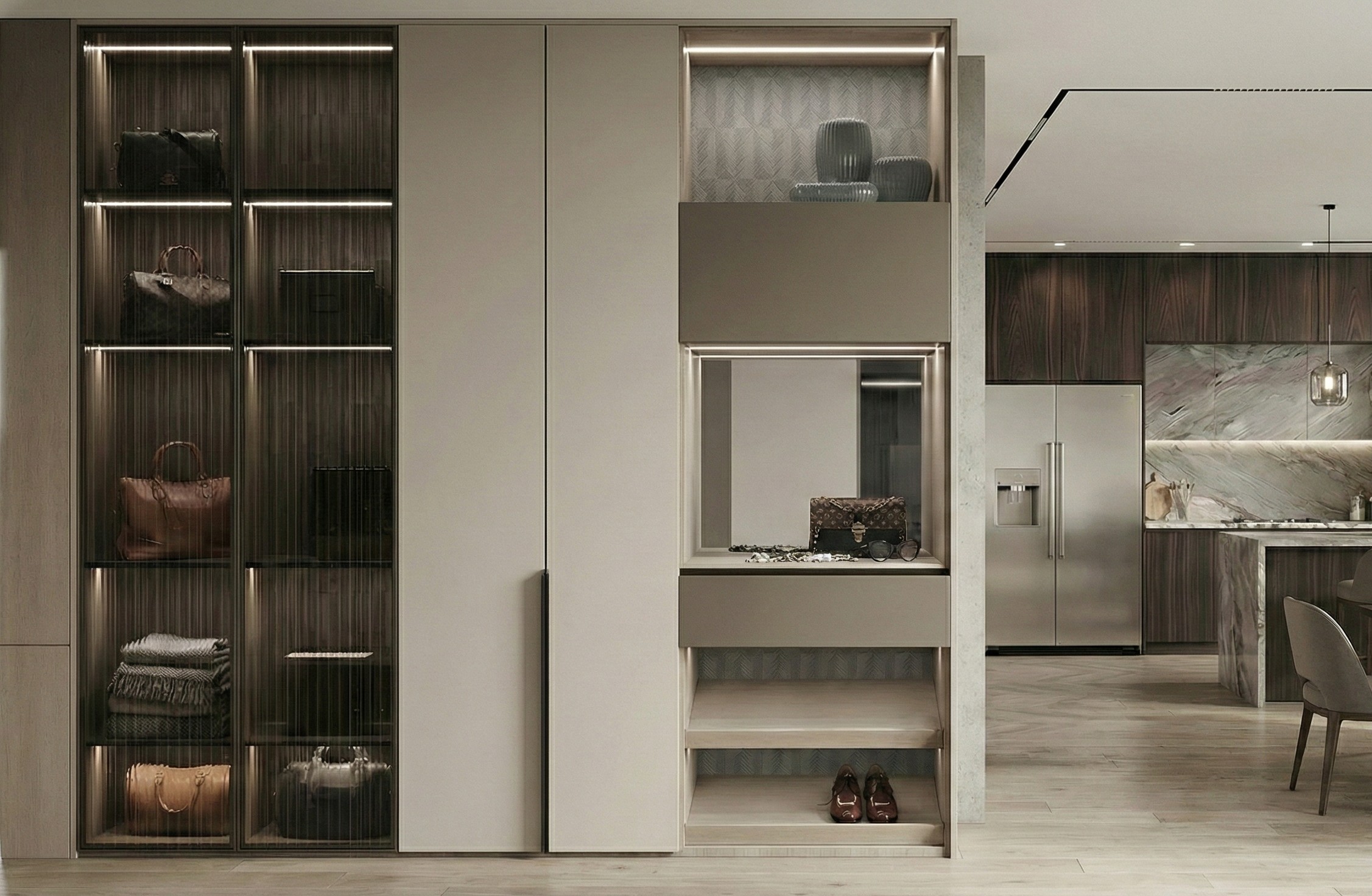 Mocha & Forest Pro Series Mudroom 2